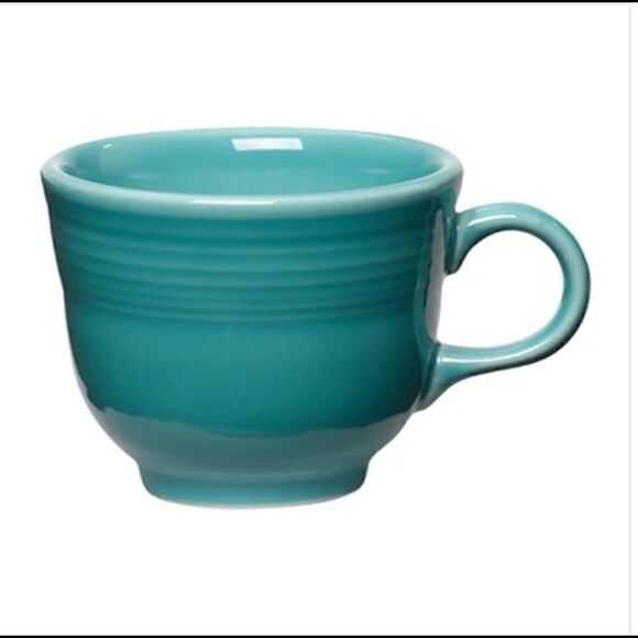 Homer Laughlin Fiesta Turquoise Coffee Cup - Picture 2 of 6